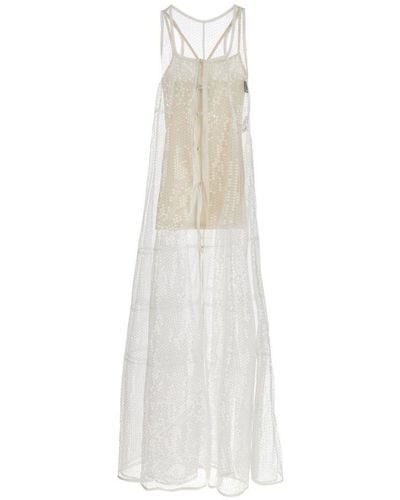 Jacquemus Le Robe Dentelle Dresses - White