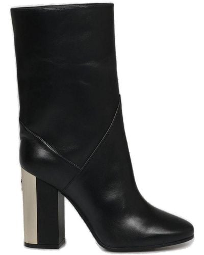Jimmy Choo Rydea Leather Ankle Boots - Black