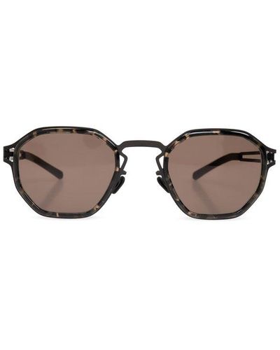 Mykita Gia Geometric-frame Sunglasses - Multicolor