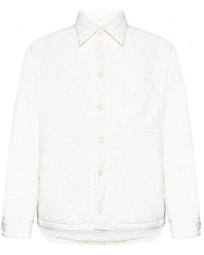 Bottega Veneta Technical Nylon Jacket - White