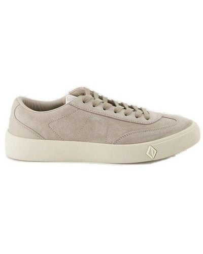 Dior Round Toe Lace-up Trainers - Natural