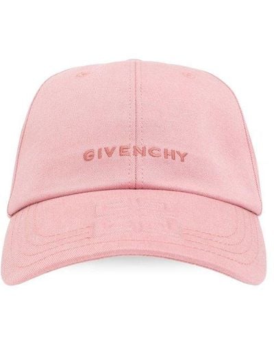 Givenchy Baseball Cap With Logo, - Pink