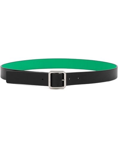 Bottega Veneta Reversible Buckle Belt - Green