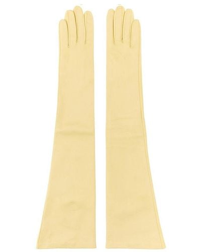 Jil Sander Elbow-length Long Gloves - Yellow