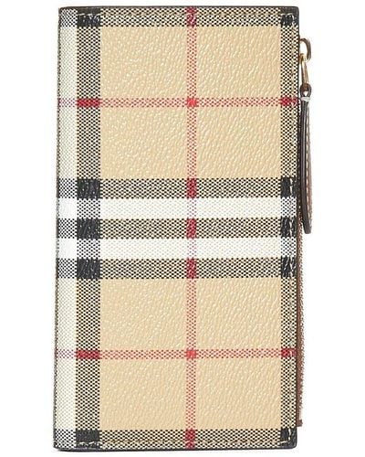 Burberry Wallets - Natural