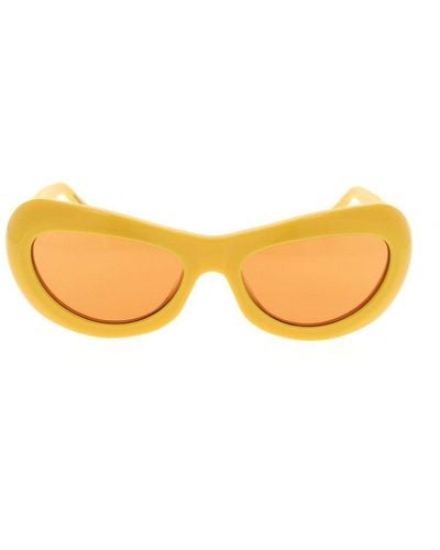 Marni Field Of Rushes Cat-eye Frame Sunglasses - Yellow