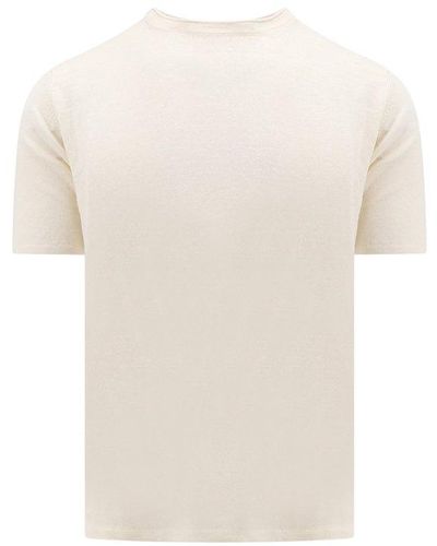 Roberto Collina Short-sleeve Crewneck T-shirt - White