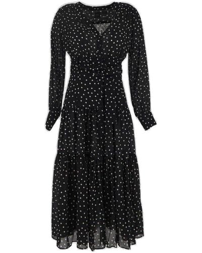 Pinko Isometria Dress - Black