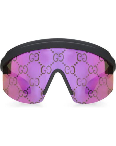 Gucci Visor Sunglasses - Purple