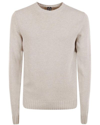Colmar Long-sleeved Crewneck Sweater - Natural