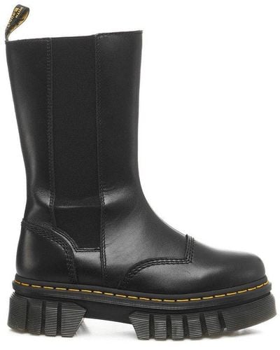 Dr. Martens Audrick Tall Chunky-sole Boots - Black