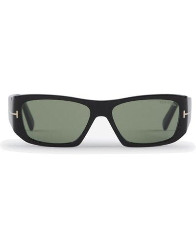 Tom Ford Rectangular Frame Sunglasses - Black