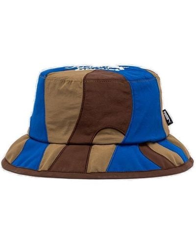 PUMA X Kidsuper Studios Paneled Bucket Hat - Blue