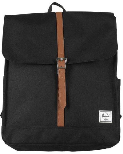 Herschel Supply Co. City Magentic Fastened Backpack - Black