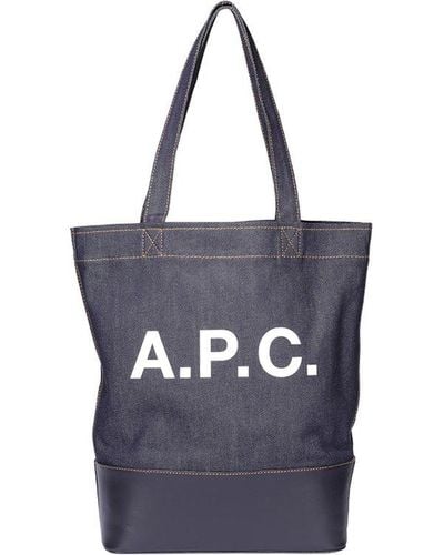 A.P.C. Axelle Tote Bag - Black