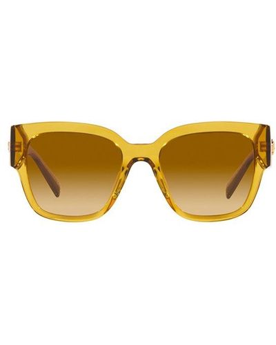 Versace Square Frame Sunglasses - Metallic
