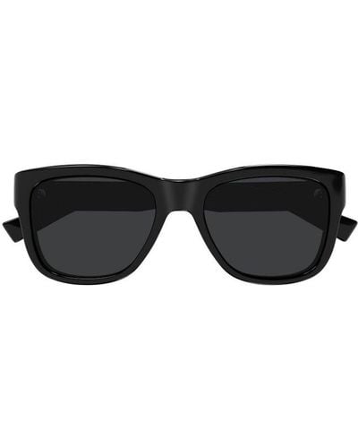 Saint Laurent Butterfly Frame Sunglasses - Black