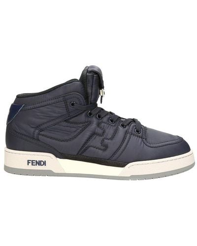 Fendi Match High-top Sneakers - Blue