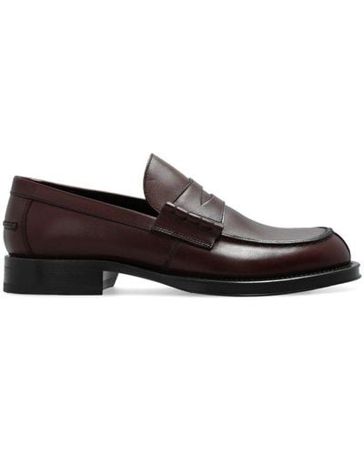 Lanvin Slip-on Penny Loafers - Brown