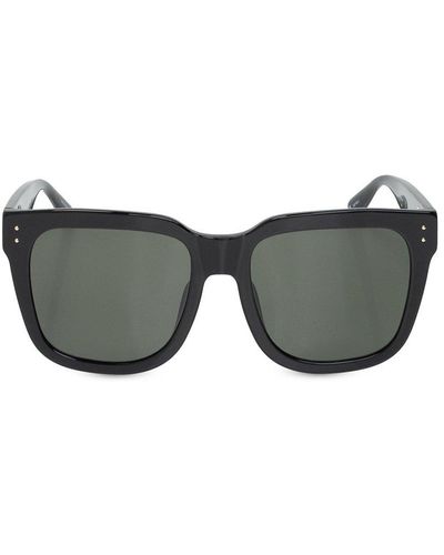 Linda Farrow Squared-frame Sunglasses - Grey