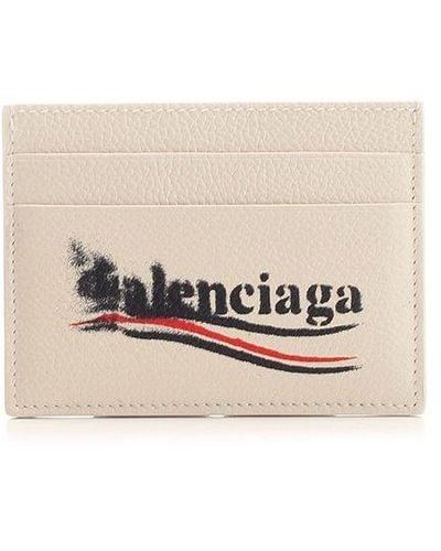 Balenciaga Cash Wallets, Card Holders - Natural