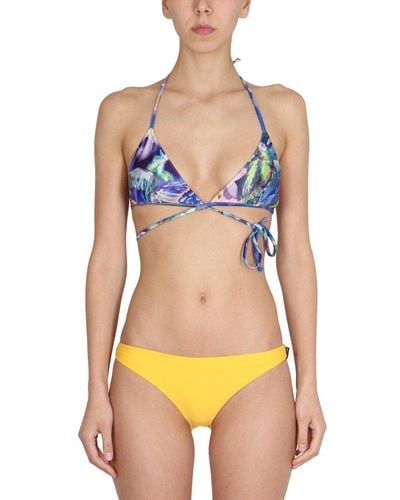 Moschino Low Waist Bikini Briefs - Multicolour