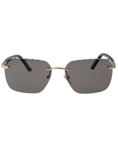Chopard Square Frame Sunglasses - Grey