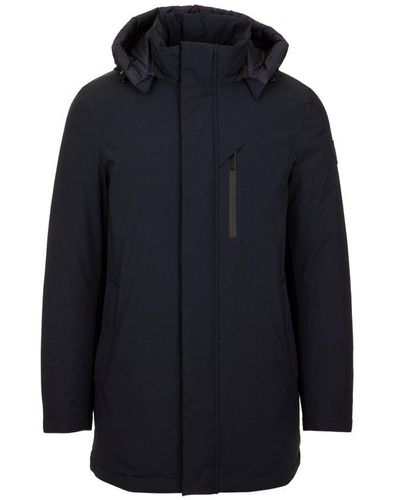 Woolrich Mountain Hooded Dowb Parka - Blue