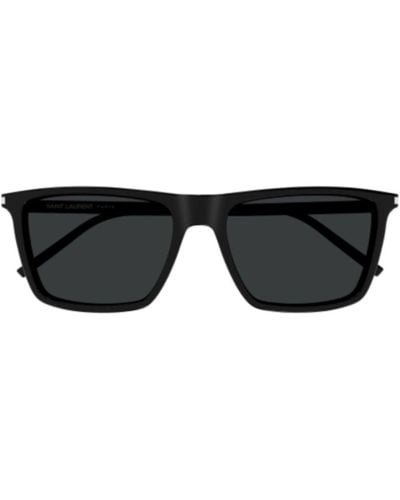 Saint Laurent Sl 668 Square Frame Sunglasses - Black