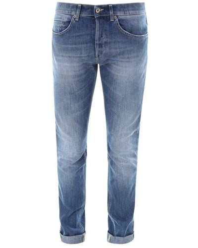 Dondup Distressed Skinny Jeans - Blue