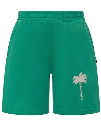 Palm Angels Shorts The Palm - Green