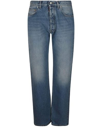Maison Margiela Classic 5 Pockets Straight Leg Jeans - Blue