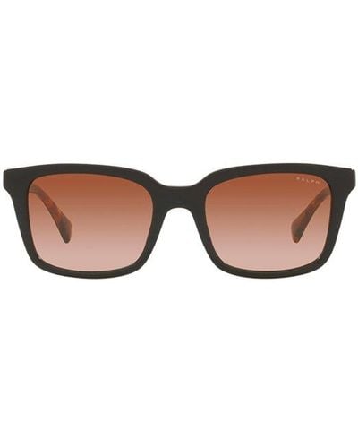 Ralph Lauren Square Frame Sunglasses - Black