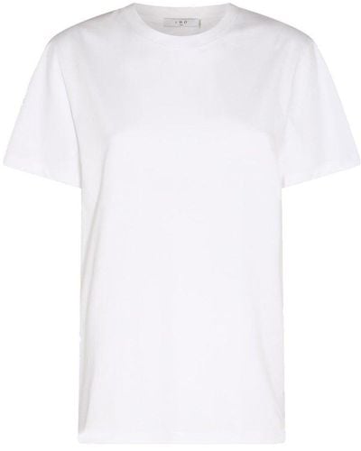 IRO Asadia Logo Printed Crewneck T-shirt - White