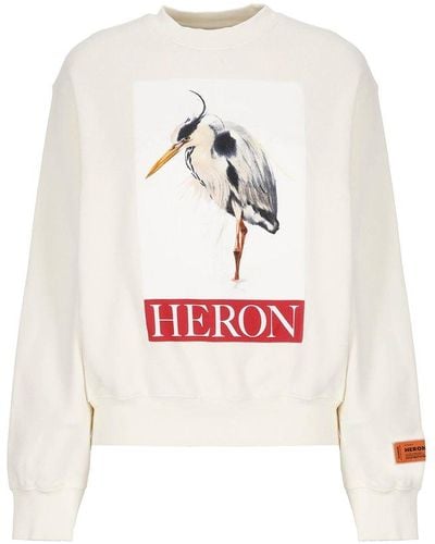 Heron Preston Sweatshirt With Print - White