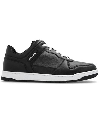 COACH C201 Signature Sneaker - Black