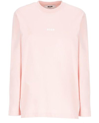 MSGM T-shirts And Polos - Pink