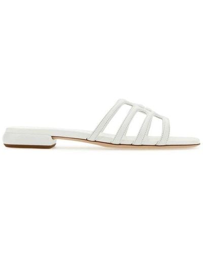 Miu Miu Flat sandals for Women | Online Sale up to 64% off | Lyst