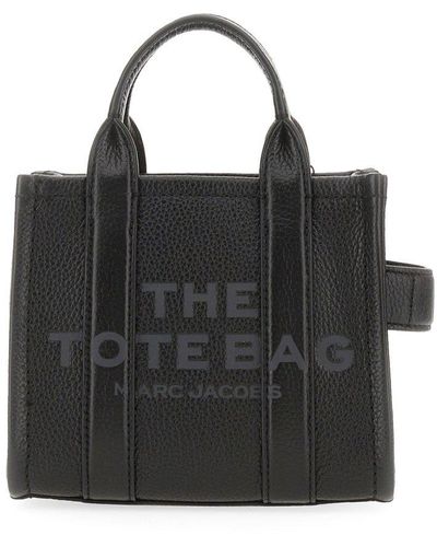 Marc Jacobs The Tote Micro Leather Tote Bag - Black