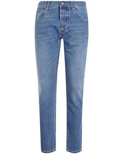 Tela Genova Straight-leg Skinny Jeans - Blue