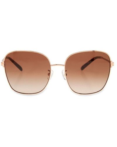 Tory Burch Square Frame Sunglasses - Brown