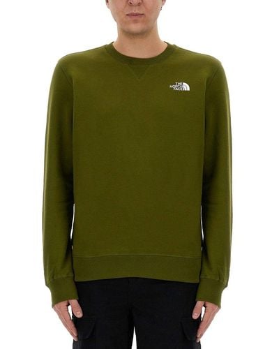 The North Face Sweatshirt With Logo - Green