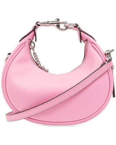 COACH Chained Zipped Crossbody Bag - Pink