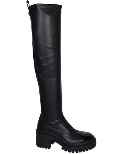 Giuseppe Zanotti Avela Zipped Knee-high Boots - Black