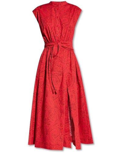 Etro Paisley Dress - Red