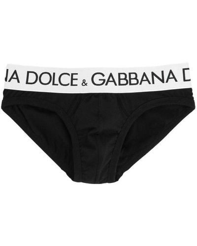 Dolce & Gabbana Midi Briefs - Black
