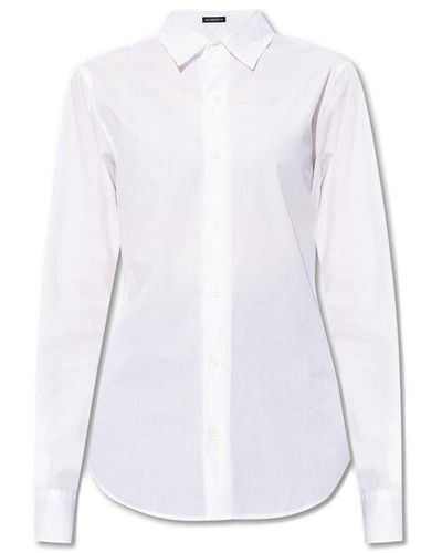 Ann Demeulemeester 'edwina' Cotton Shirt - White