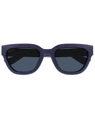 Gucci Cat-eye Frame Sunglasses - Blue