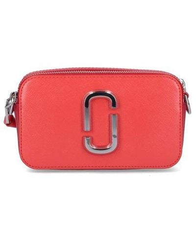 Marc Jacobs The Bi-color Snapshot Crossbody Bag - Red