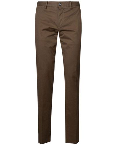ZEGNA Classic Buttoned Trousers - Multicolour